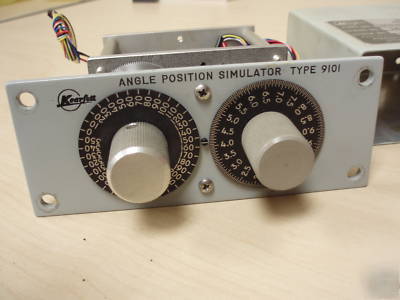 Precision angle simulator dial & synchro transmitters 