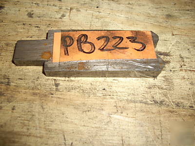 Press brake tooling die 1/4