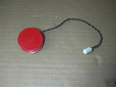 Red vandal resistant 30MM touch switch
