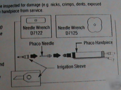 Storz daisy frag phaco handpiece phaco fragmentation 