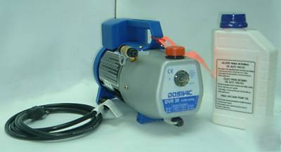 Vacuum pump dosivac 1.3 cfm hvac 110/230 volts DVR30