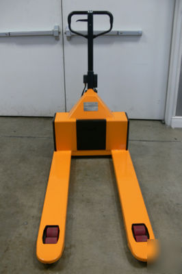 New pallet jack semi electric pallet truck 2200LBS 