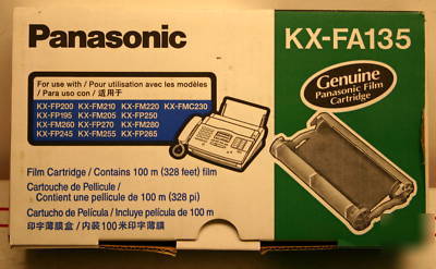 New panasonic fax film cartridge kx-FA135 brand in box