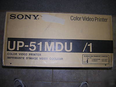 New sony up-51MDU A5 color video printer
