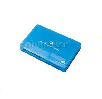 New usb 2.0 mmc rs-mmc mini sd tf memory card reader