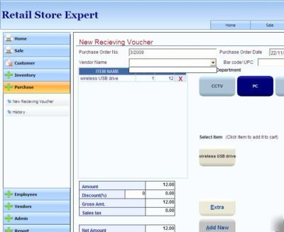 Retail store pro / advance version pos software 