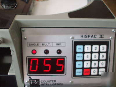 Rx hispac iii pill/tablet counter
