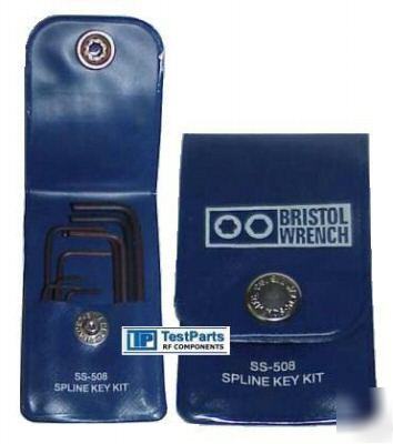 Ss-508 bristol spline wrench set collins hallicrafters