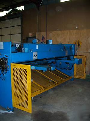 Us industrial machinery hyrdaulic cnc shear w backgauge