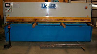 Us industrial machinery hyrdaulic cnc shear w backgauge