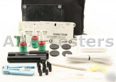 Lucent technologies fiber optic lc + st ii tool kit