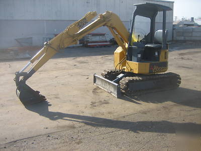 Mitsubishi/cat MX35 mini excavator steel/rubber track