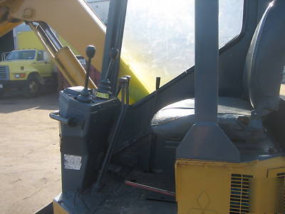 Mitsubishi/cat MX35 mini excavator steel/rubber track