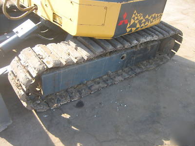 Mitsubishi/cat MX35 mini excavator steel/rubber track