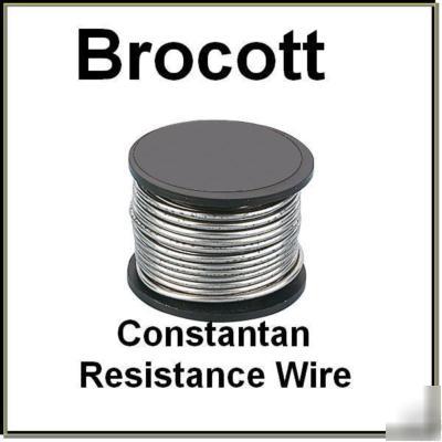 1XM constantan resistance wire 30SWG, 0.32MM, 6.3 ohm/m