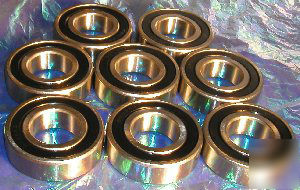 8 sealed quality ball bearing 62052RS 25MM/52MM/15MM