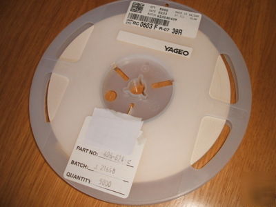 0603 1% chip resistors â€“ full reel of 5000 - 12K smt