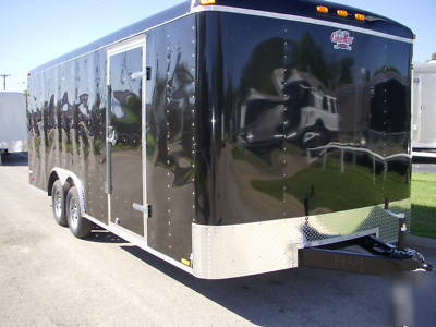 24 ft. enclosed rear ramp trailer waco bill dallas area