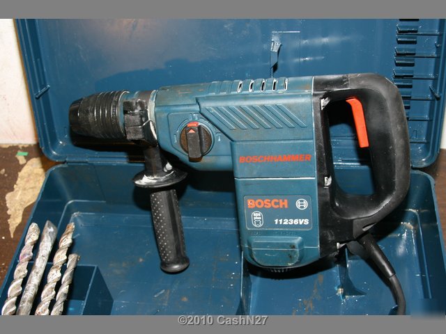 Bosch 11236VS 1-1/8 inch 3-mode sds plus rotary hammer