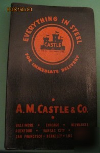 Castle kansas city steel price catalog manual 1958
