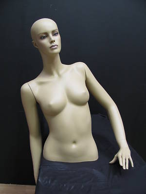 Female shop display retail mannequin dummy amber torso