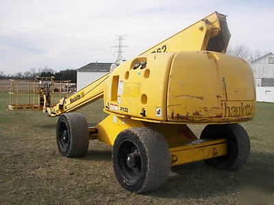 Good 2002 haulotte biljax hb 62 diesel boom lift 4X4