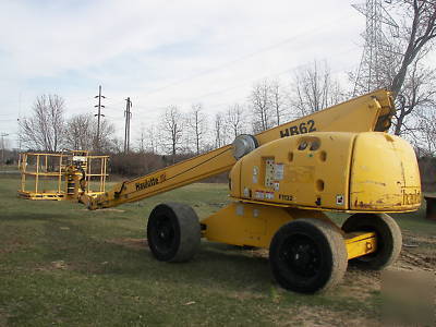 Good 2002 haulotte biljax hb 62 diesel boom lift 4X4