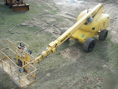 Good 2002 haulotte biljax hb 62 diesel boom lift 4X4