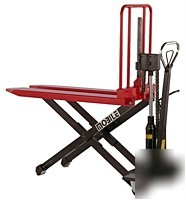 Heavy duty battery hi-rise scissor lifts 2500 lb