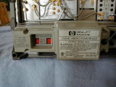 Hp - agilent 70310A/70902A/70900A/70904A analyzer 