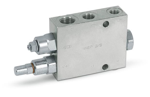 Hydraulic two pump hi-low unloading valve 3/4