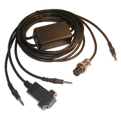Icom datamode cable-8-pin screw-on microphone connector