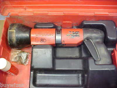 Nice hilti DX600N single shot powder actuated stud gun