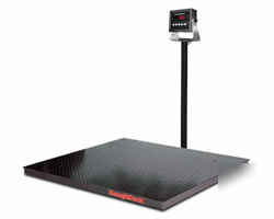 Rice lake roughdeckÂ® floor scale with indicator