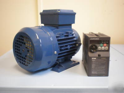 Single to 3-phase inverter & motor for harrison lathe