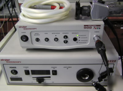 Stryker 988 video camera system with X6000 complete 
