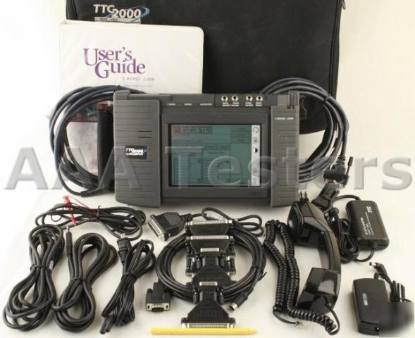 Ttc jdsu acterna 2000 test pad t-berd 2209 tberd T1