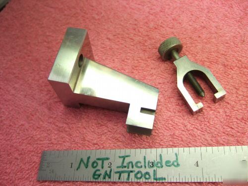  v-block w/ clamp machinist toolmaker mint precise grnd