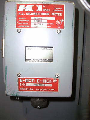 E-mon d-mon 480400 kit class 2000 3-phase kwh meter,