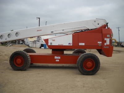 1998 snorkel TB120 cu boom lift - aerial lift - 120 ft