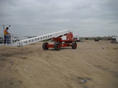 1998 snorkel TB120 cu boom lift - aerial lift - 120 ft