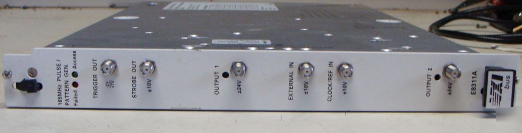Agilent E8311A pulse/pattern generator vxi card