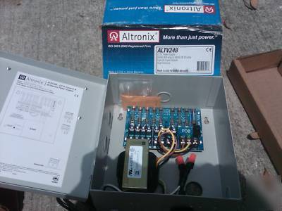 Altronix ALTV248 cctv ac dc 24 28 8 output power supply