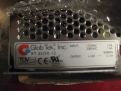 Class 1 power supply globtek 12V rt-3S150-12 dc output