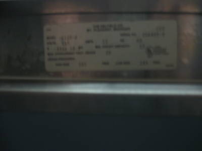 Delfield 20 cuft freezer model 6125-s