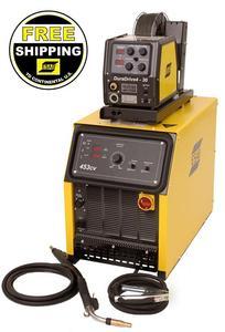 Esab 453CV migmaster package w/ mig 4HD & gun 36233