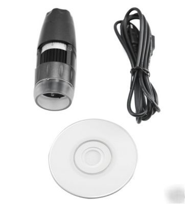 Handheld usb digital microscope with 300X magnification