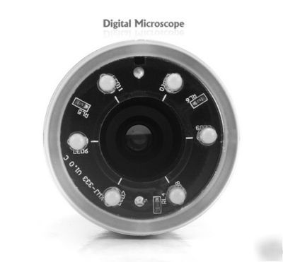 Handheld usb digital microscope with 300X magnification