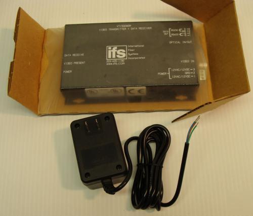 International fiber VT1500WDM video transmitter