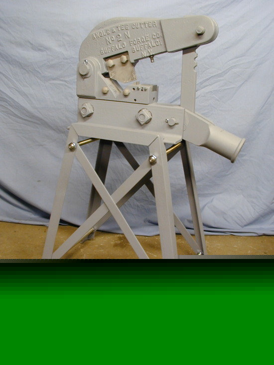 Iron worker buffalo forge manual operated heavy duty